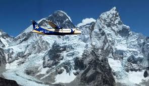 Mountain Flight Over the Himalayas
